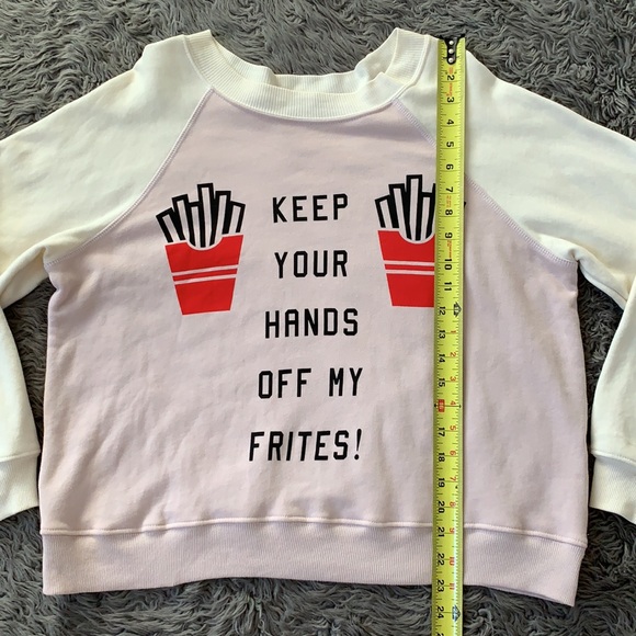 Wildfox sweatshirt crewneck French fries 🍟 - Picture 7 of 12